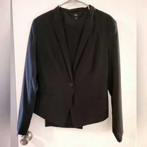 EUC Target Mossimo Skinny Lapel Professional Work Blazer Jacket L 12